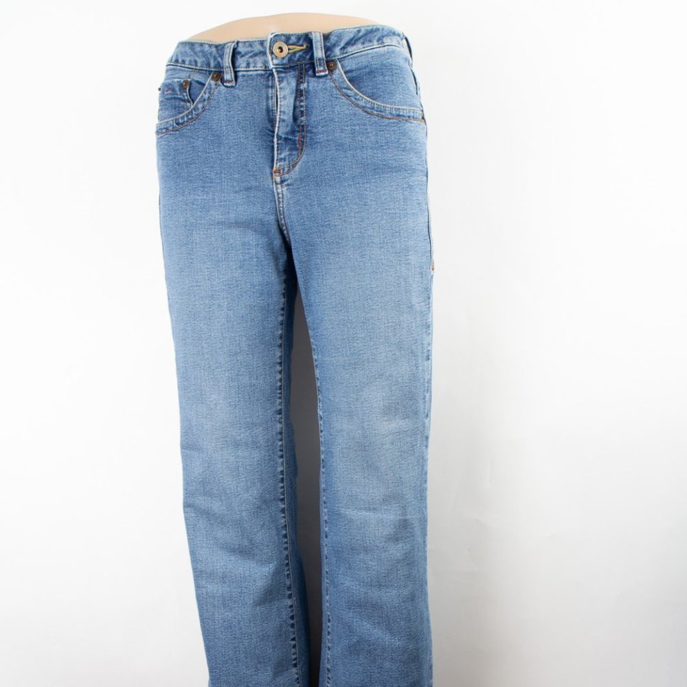 Jag Jeans Bootcut 4 (25 X 32) Women's Denim Jeans Medium Wash Zip Fly